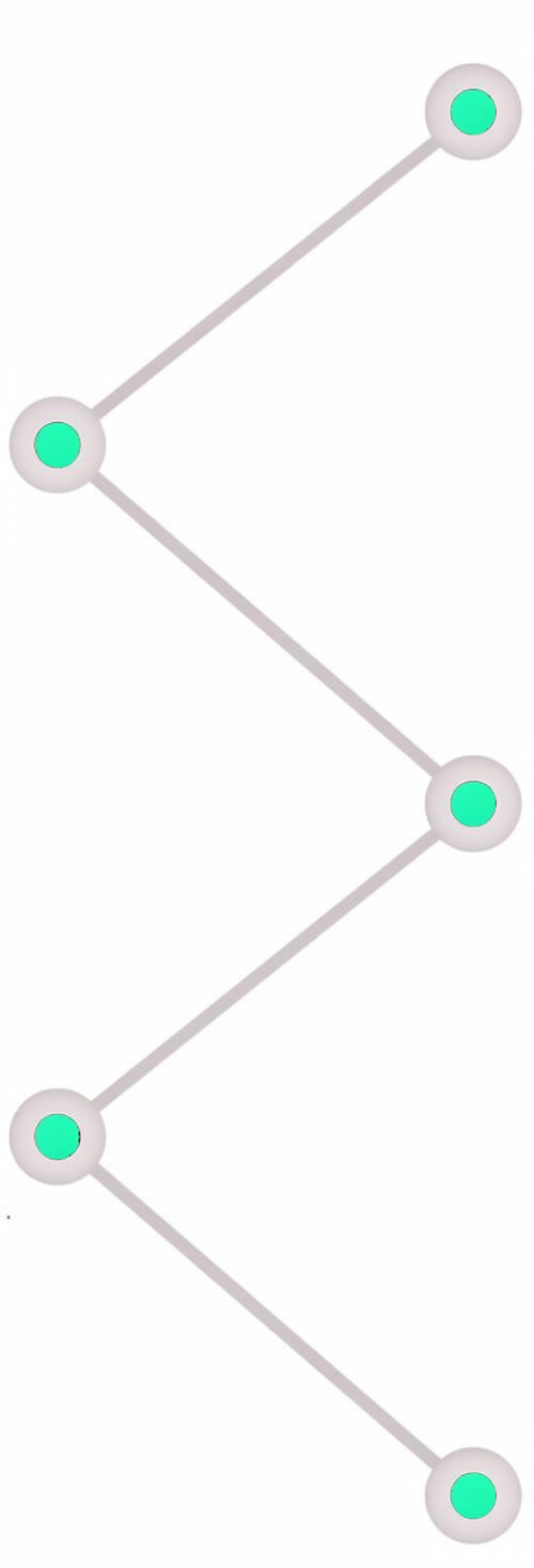 change the orange circles to color hex 53c5c3 a te