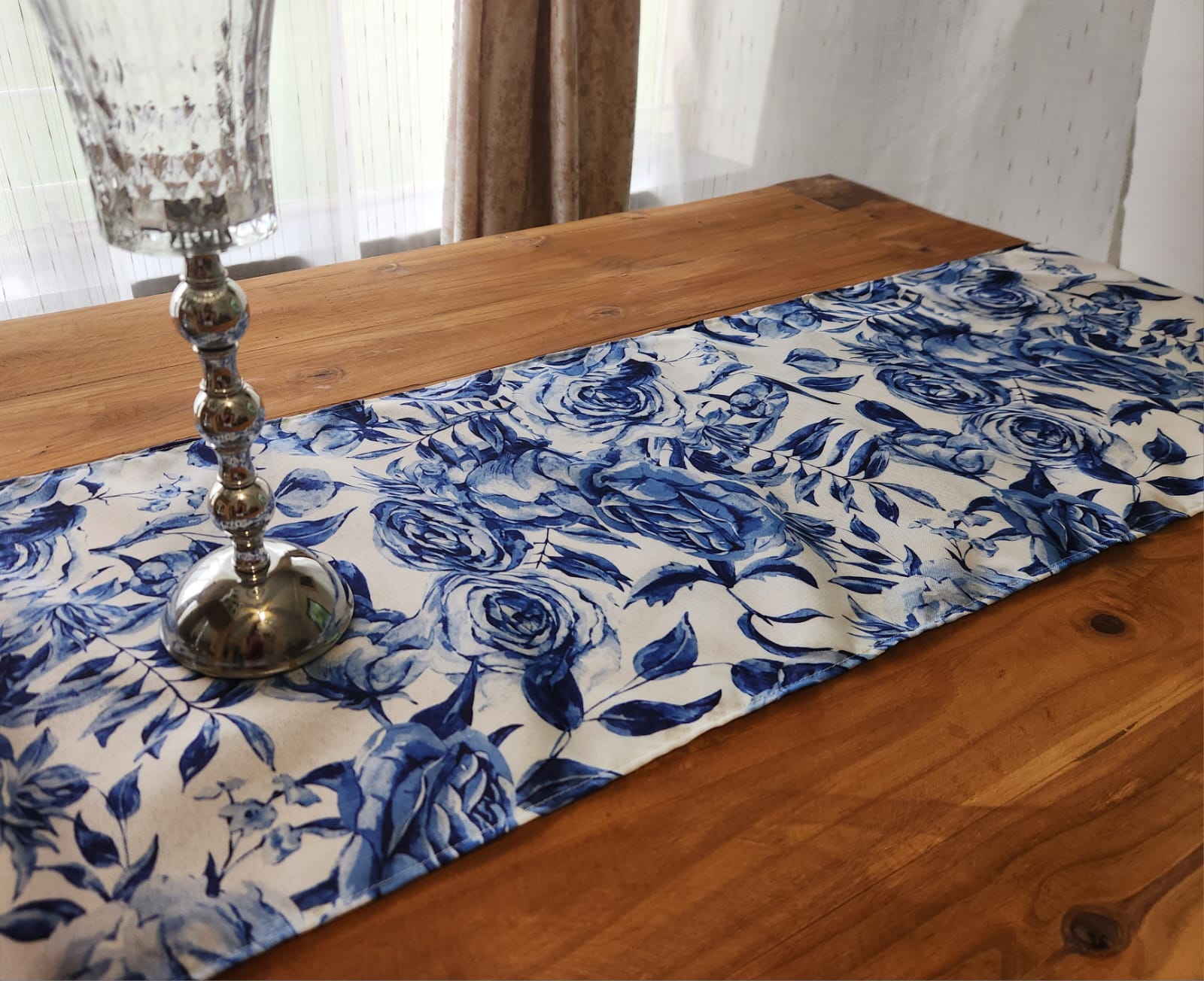 blue rose table runner blue rose table runner