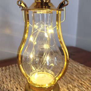 retro led lantern (with battery)